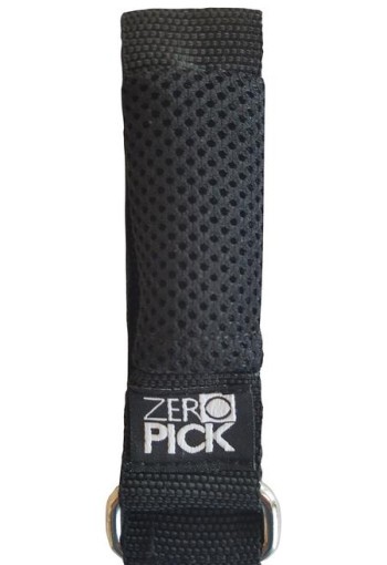 Zeropick Armband zwart maat L + 1 citronella diffuser (1 Stuks)