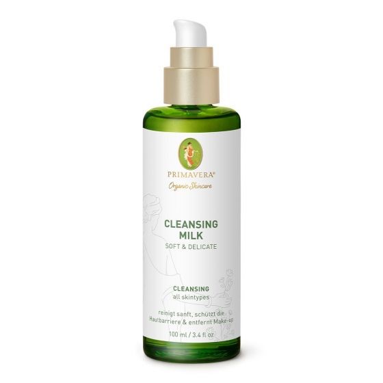 Primavera Cleansing milk soft & delicate (100 Milliliter)