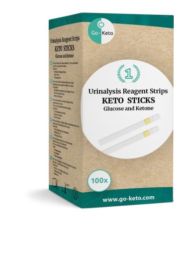 Go-Keto Urinestrips (100 Stuks)