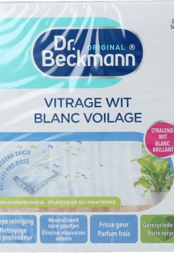 Beckmann Vitrage wit 40 gram (3 Stuks)