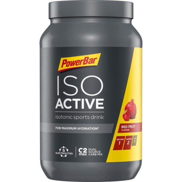 Powerbar Isoactive red fruit punch (1320 Gram)