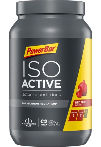 Powerbar Isoactive red fruit punch (1320 Gram)