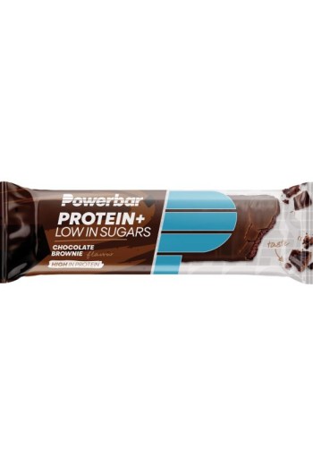 Powerbar Protein+ bar low sugar chocolate brownie (35 Gram)