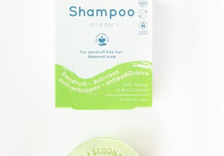 Skoon Solid shampoo anti-roos (90 Gram)