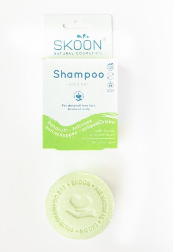 Skoon Solid shampoo anti-roos (90 Gram)