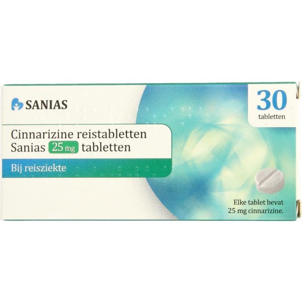 Sanias Cinnarizine 25mg (30 Tabletten)