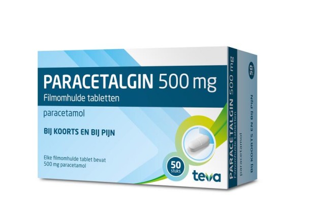 Teva Paracetalgin 500mg (50 Tabletten)