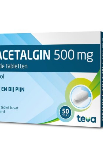 Teva Paracetalgin 500mg (50 Tabletten)