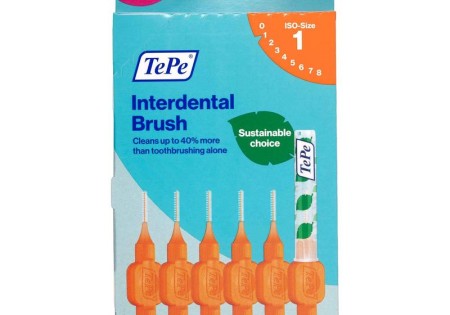 Tepe Interdentale ragers original oranje 0,45mm maat 1.   6 Stuks