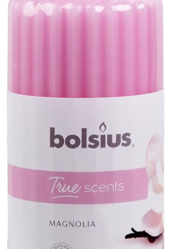 Bolsius True Scents stompkaars geur 120/58 magnolia (1 Stuks)