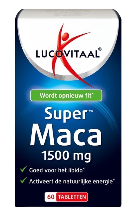 Lucovitaal Maca super 1500mg (60 Tabletten)