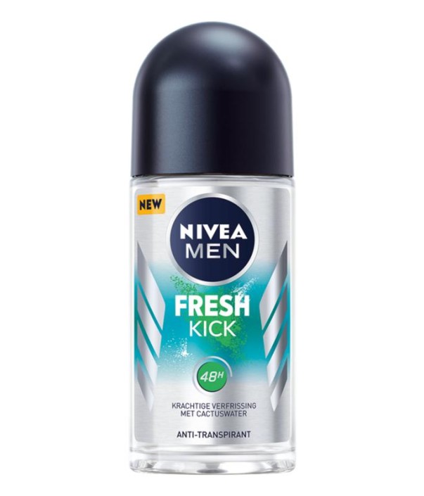 Nivea Men deodorant roller fresh kick (50 Milliliter)