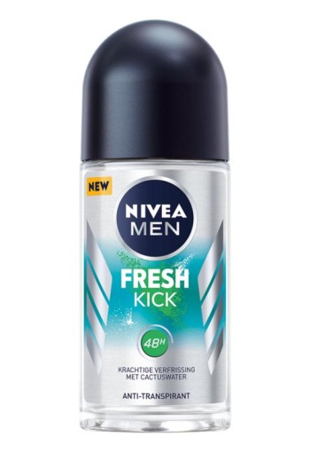 Nivea Men deodorant roller fresh kick (50 Milliliter)
