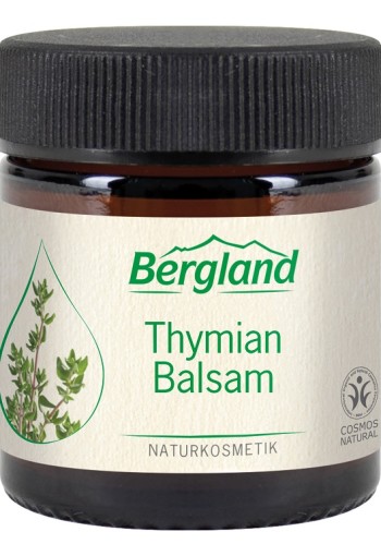 Bergland Thijm balsem - verkoudheidsbalsem (30 Milliliter)