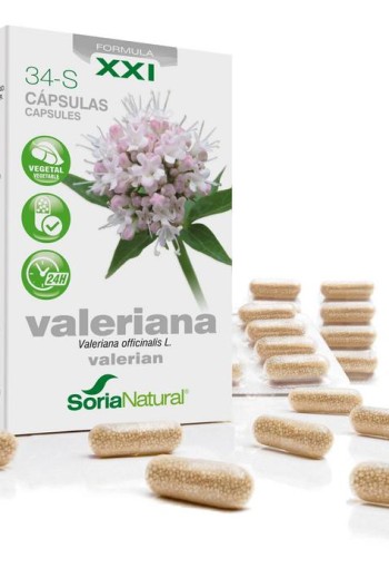 Soria Natural 34- S Valeriana XXI (30 Capsules)