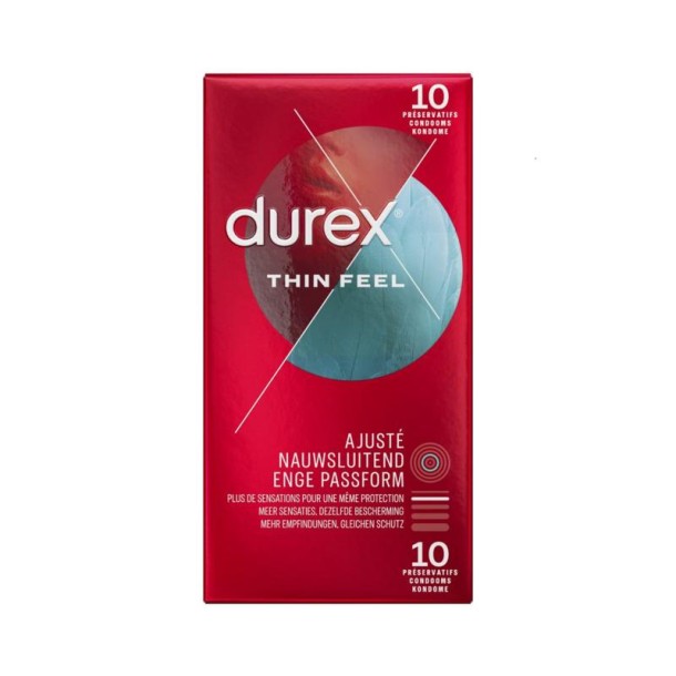 Durex Thin feel close fit (10 Stuks)