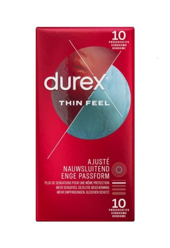 Durex Thin feel close fit (10 Stuks)