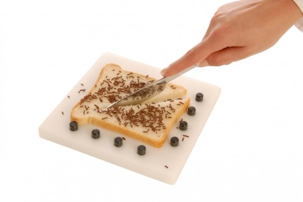 Able 2 Snijplank noppenbord wit (1 Stuks)