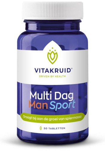 Vitakruid Multi Dag Man Sport (30 Tabletten)