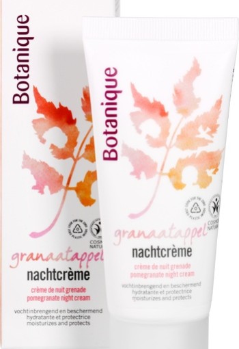 Botanique Nachtcreme granaatappel (50 Milliliter)