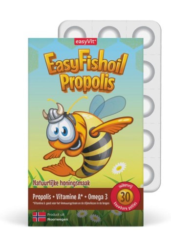 Easyvit Easyfishoil propolis (30 Gummies)