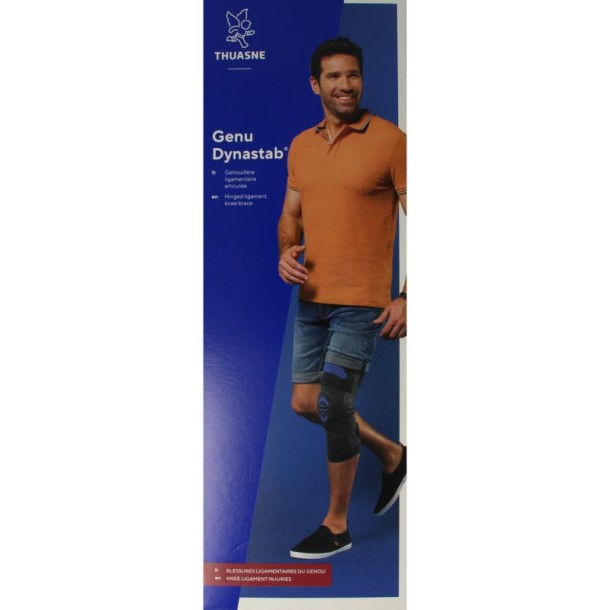 Thuasne Dynastab genu kniebrace grijs maat 5 (1 Stuks)