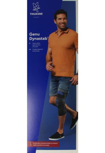 Thuasne Dynastab genu kniebrace grijs maat 5 (1 Stuks)