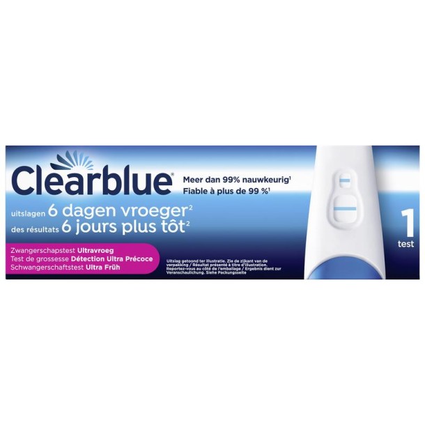 Clearblue Ultra vroeg (1 Stuks)