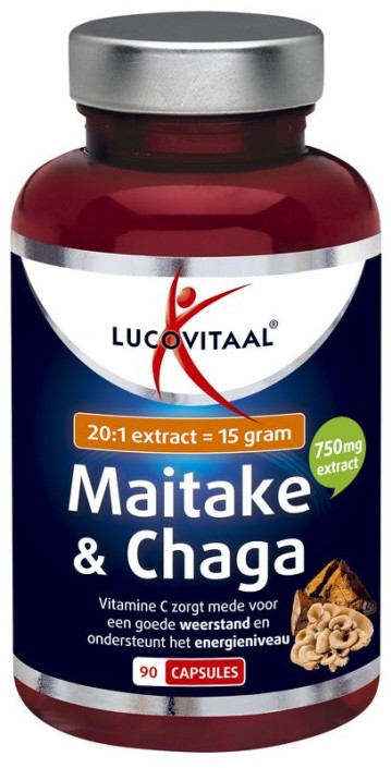 Lucovitaal Maitake & chaga (90 Capsules)