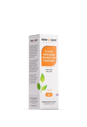 New Care K1 & D3 oliedruppels (10 Milliliter)