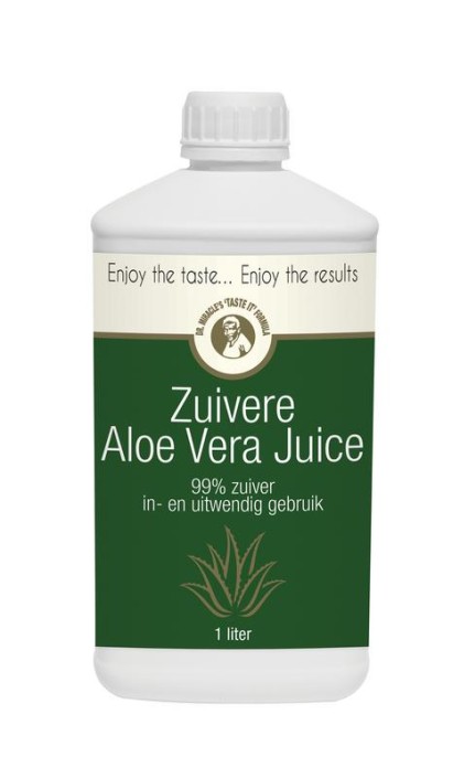 Dr. Miracle Zuivere aloe vera juice 99% (1 Liter)