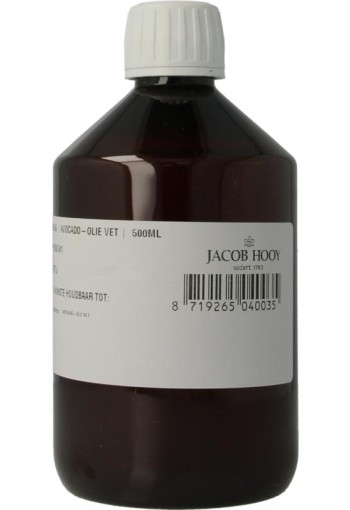 Jacob Hooy Avocado olie (500 Milliliter)
