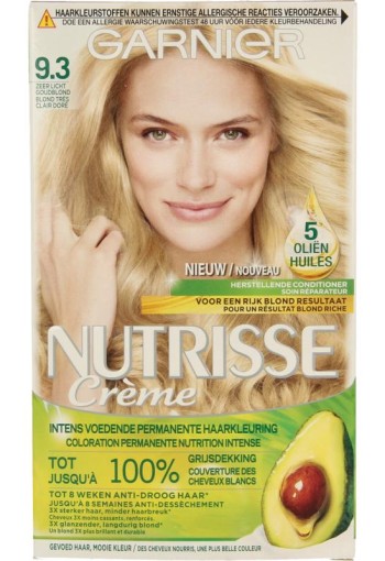 Nutrisse Nutrisse 93 zeer licht goudblond (1 Set)
