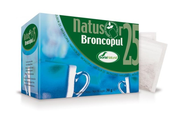 Soria Natural Natusor 25 Broncopul kruideninfusie (20 Zakjes)
