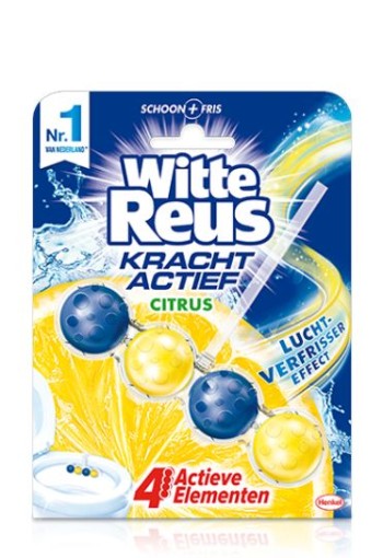 Witte Reus Krachtig active citrus toilet blok (1 Stuks)