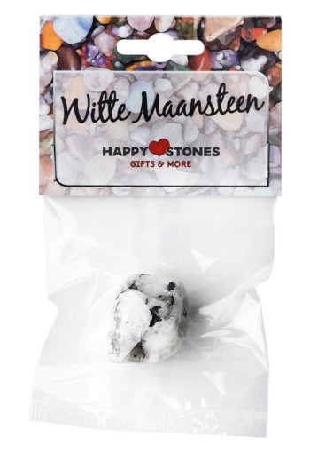 Happy Stones Witte maansteen (1 Stuks)
