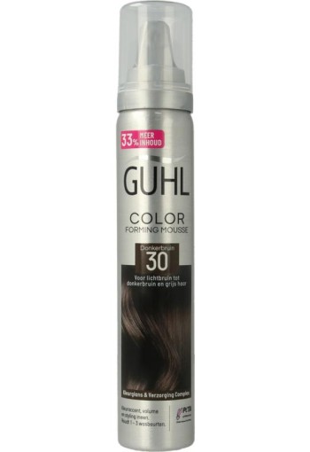 Guhl Color form mousse 30 donkerbruin (100 Milliliter)