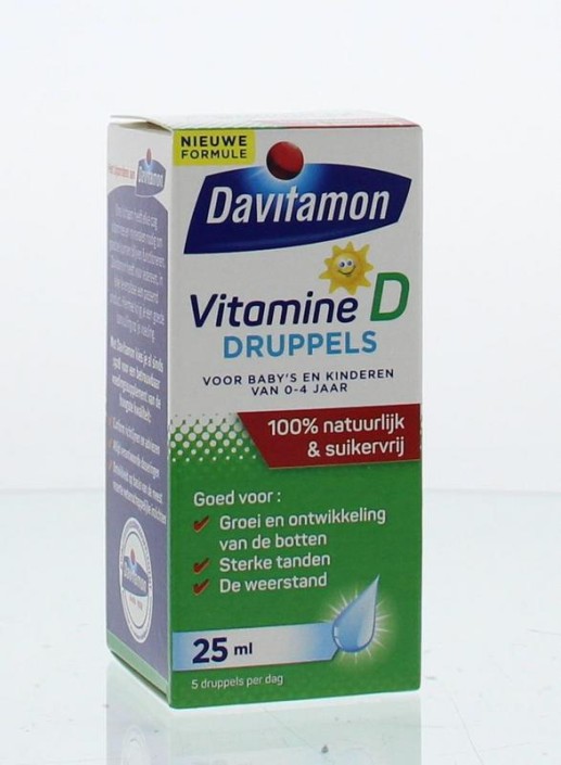 Davitamon Vitamine D druppels 25 Milliliter