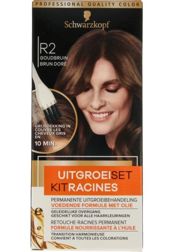 Schwarzkopf Vital uitgroeiset goudbruin (11 Milliliter)