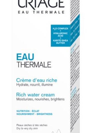 Uriage Mineraal water rijke water creme (40 Milliliter)