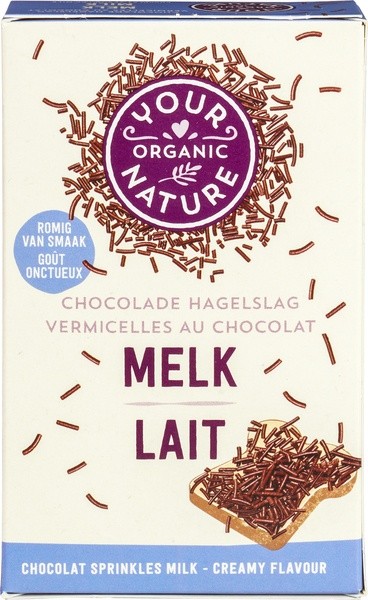 Your Organic Nat Hagelslag melk bio (225 Gram)