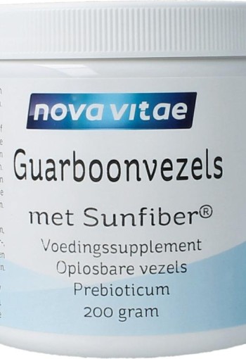 Nova Vitae Guarboonvezels sunfiber AG (200 Gram)
