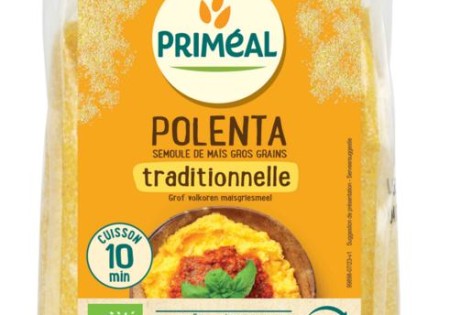 Primeal Polenta - maismeel met grote korrels bio (500 Gram)