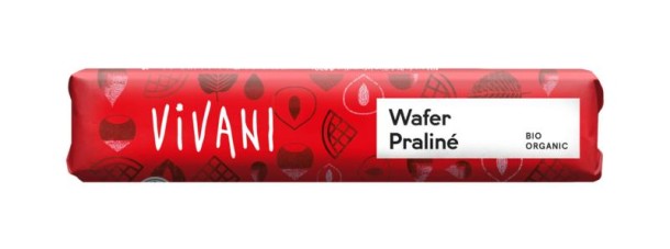 Vivani Chocolate To Go wafer praline bio (40 Gram)