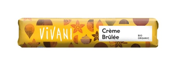 Vivani Chocolate To Go creme brulee bio (40 Gram)