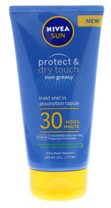 Nivea Sun protect & dry touch creme gel SPF30 (175 Milliliter)