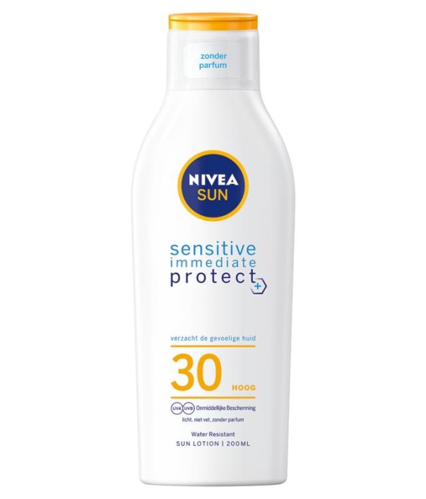 Nivea Sun sensitive melk SPF30 (200 Milliliter)