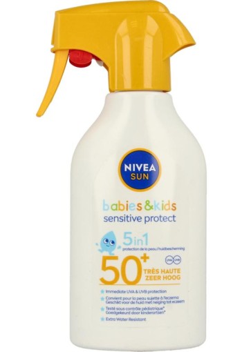 Nivea Sun kids sensitive spray SPF50+ (270 Milliliter)