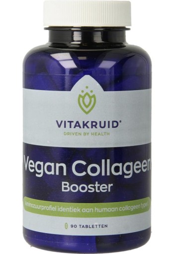 Vitakruid Vegan Collageen Builder met VeCollal (90 Tabletten)