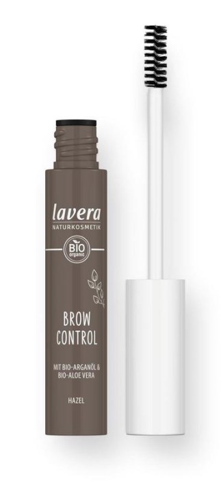 Lavera Brow control wenkbrauwgel 02 hazel bio (8,5 Milliliter)
